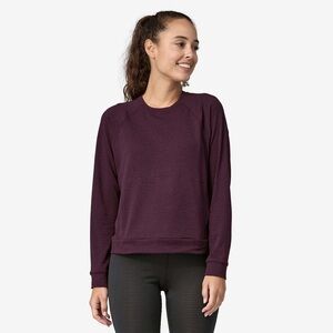 Patagonia Long-Sleeve Capilene Thermal Crew in Plum